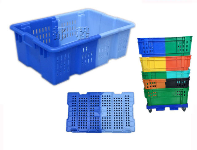 259號雙色顛倒可堆式塑料筐 259號雙色顛倒可堆式塑料筐